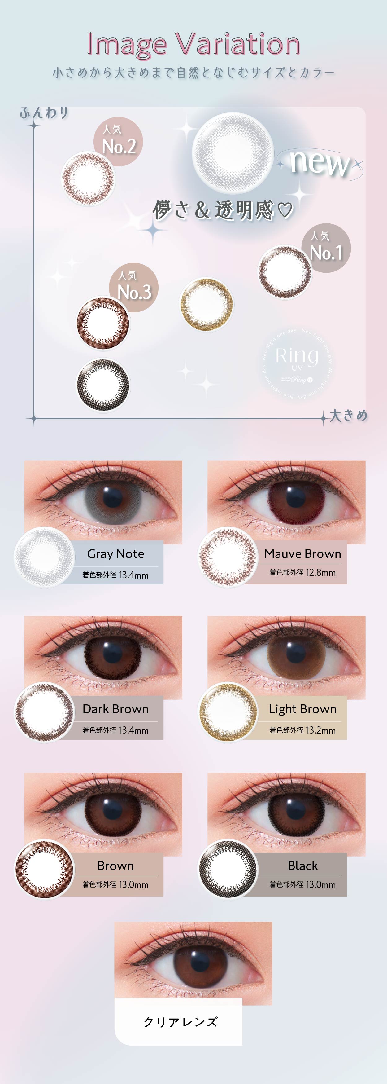 2箱60枚 ネオサイトワンデー リング UV 白宮みずほ 2箱60枚 ネオサイトワンデー リング UV 白宮みずほ