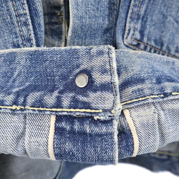 50s 507XX ヴィンテージ ビックE 赤耳 2nd 紙パッチ ボタン裏17 デニムジャケット Gジャン ジージャン メンズ