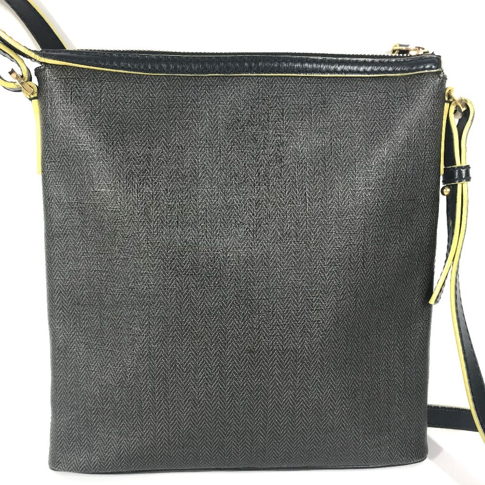 ショルダーバッグ ロゴ S.Bulgari カバン ポシェット 斜め掛け PVC/レザー グレー ショルダーバッグ ロゴ S.Bulgari カバン ポシェット 斜め掛け PVC/レザー グレー