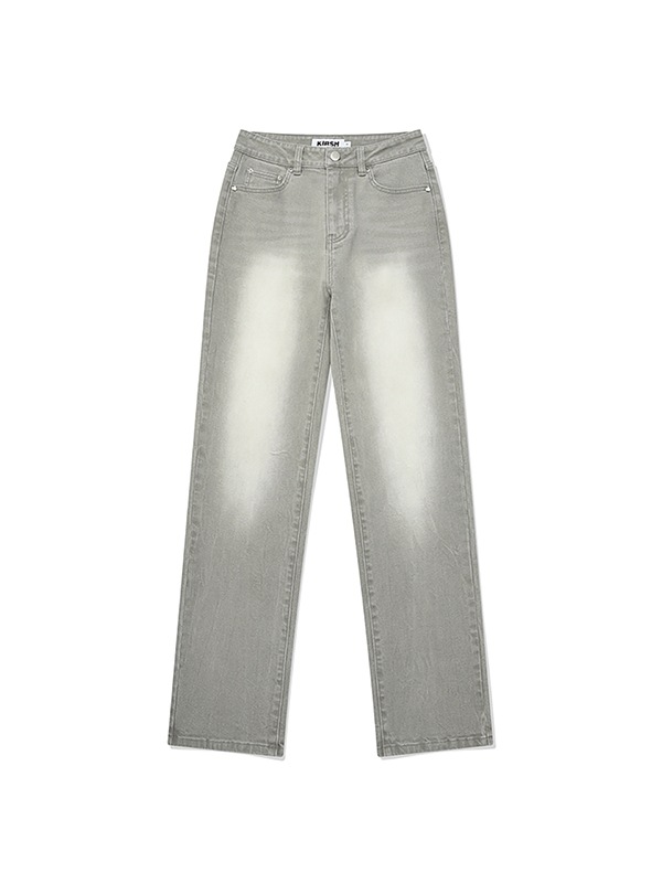 CHERRY SPAN SLIM-FIT DENIM PANTS [KHAKI]