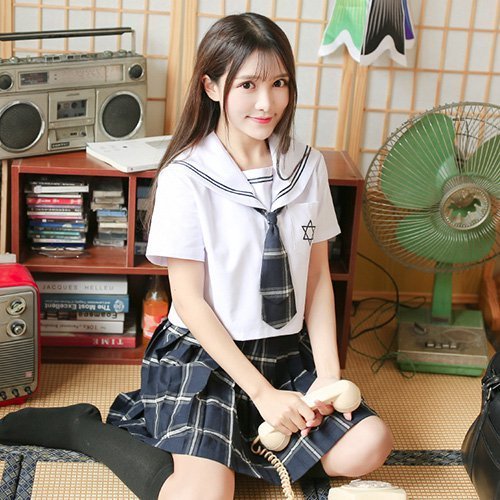 916コスプレ コスチューム 学制服風 リボン 刺繍 胸元 チェック ホワイト S M L XL GRAXIA グラシア 916コスプレ コスチューム 学制服風 リボン 刺繍 胸元 チェック ホワイト S M L XL GRAXIA グラシア