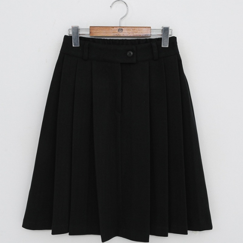 Click & Funny [アウターフリース] レケムプリーツスカート