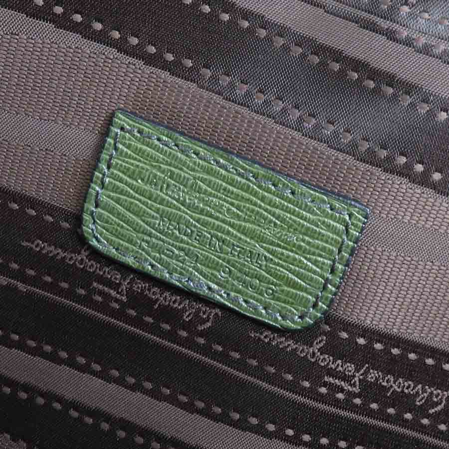 サルヴァトーレフェラガモ Salvatore Ferragamo クラッチバッグ レザー ブラウン シルバー メンズ e60674a サルヴァトーレフェラガモ Salvatore Ferragamo クラッチバッグ レザー ブラウン シルバー メンズ e60674a