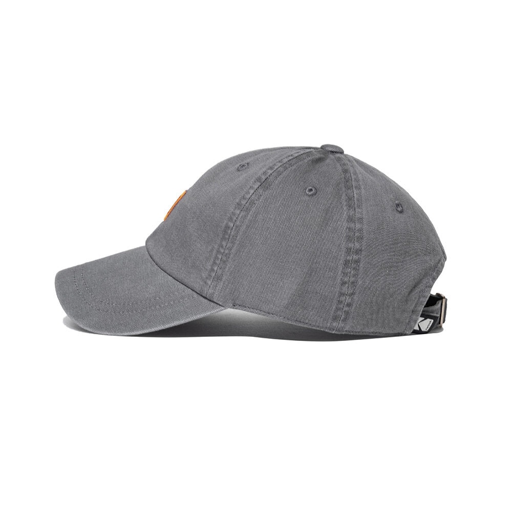 コダックアパレルスクエアロゴリラックスフィットボールキャップグレー