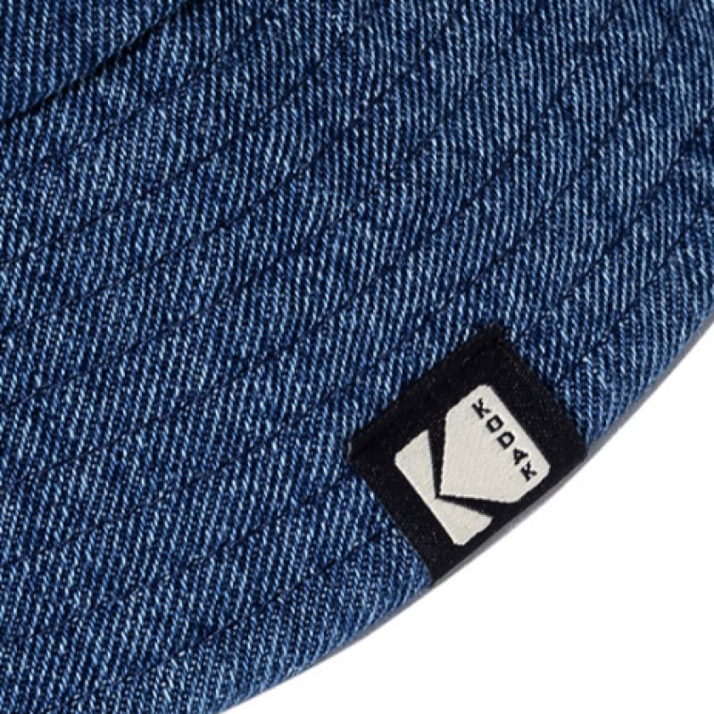 コダックデニムベーシックバケットハットデニム コダックデニムベーシックバケットハットデニム
