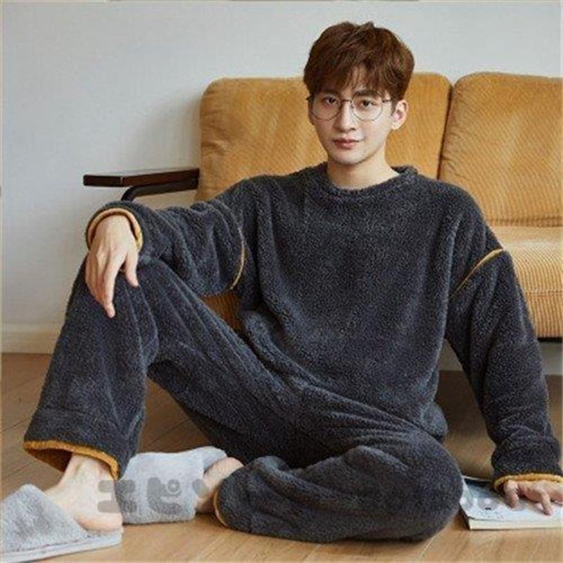 もこもこ パジャマ メンズ 用 長袖 ウェア メンズ 上下 メンズパジャマ おしゃれ ブランド 部屋着 セットアップ モコモコ もこもこ パジャマ メンズ 用 長袖 ウェア メンズ 上下 メンズパジャマ おしゃれ ブランド 部屋着 セットアップ モコモコ