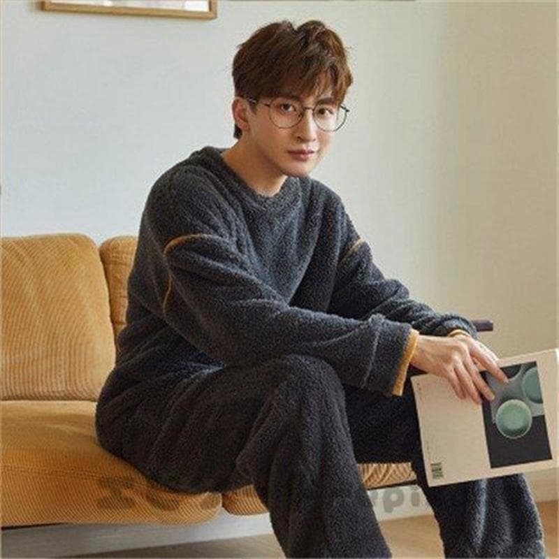 もこもこ パジャマ メンズ 用 長袖 ウェア メンズ 上下 メンズパジャマ おしゃれ ブランド 部屋着 セットアップ モコモコ もこもこ パジャマ メンズ 用 長袖 ウェア メンズ 上下 メンズパジャマ おしゃれ ブランド 部屋着 セットアップ モコモコ