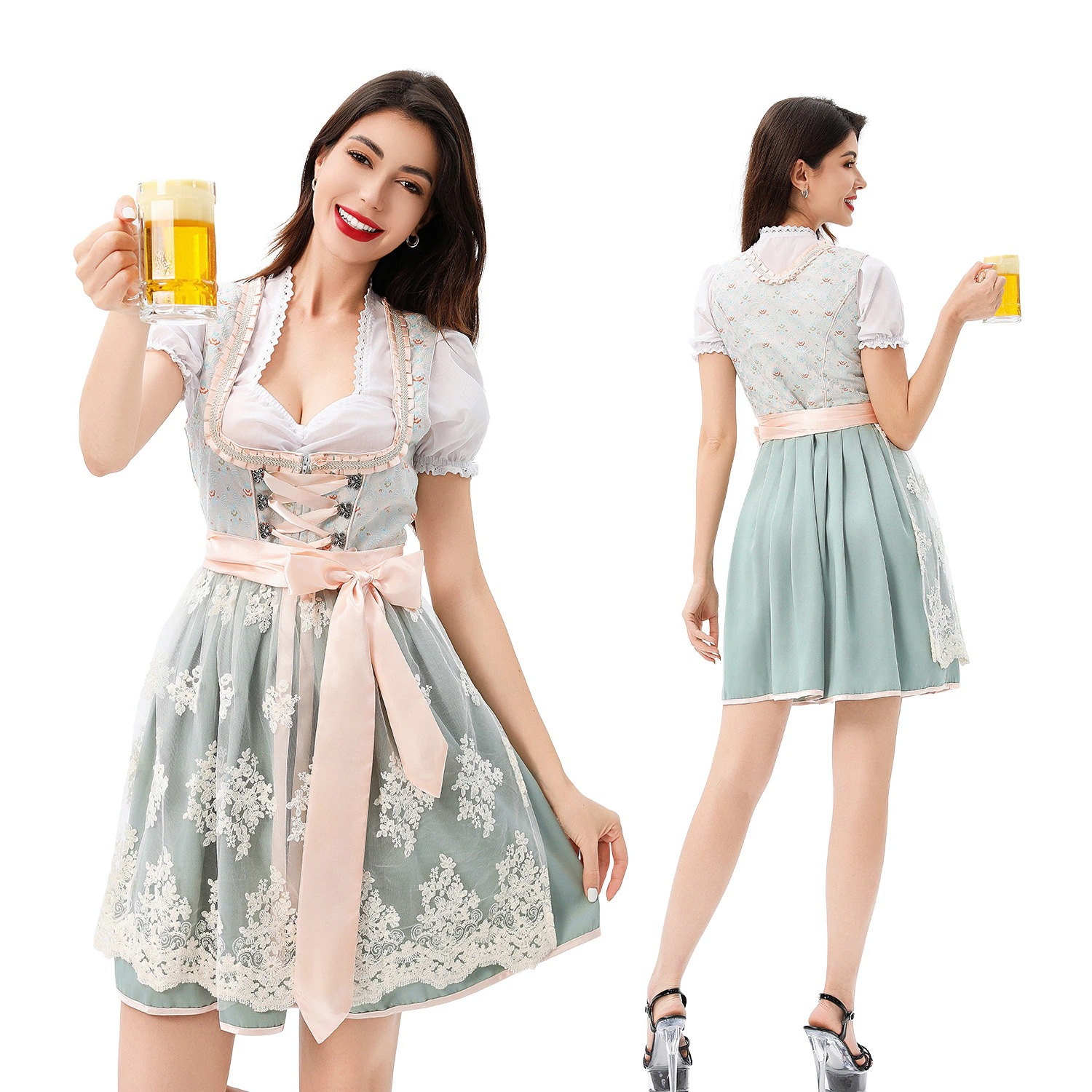 ハロウィン衣装ドイツミュンヘンビール祭り衣装コスプレ演出服カーニバルメイドワンピース ハロウィン衣装ドイツミュンヘンビール祭り衣装コスプレ演出服カーニバルメイドワンピース