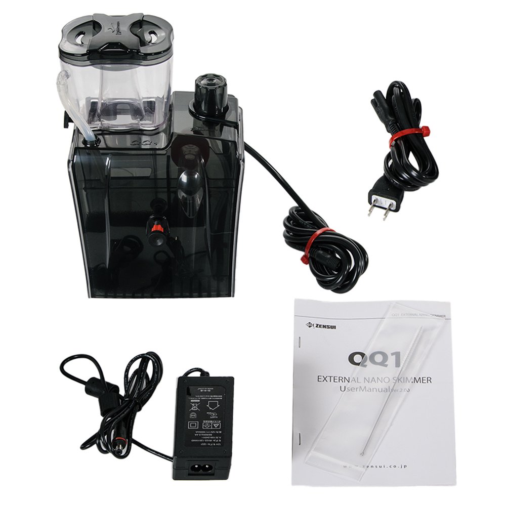 ゼンスイ QQ1 プロテインスキマー 海水魚 サンゴ ZENSUI 楽天市場】外掛式プロテインスキマー QQ1(キューキューワン
