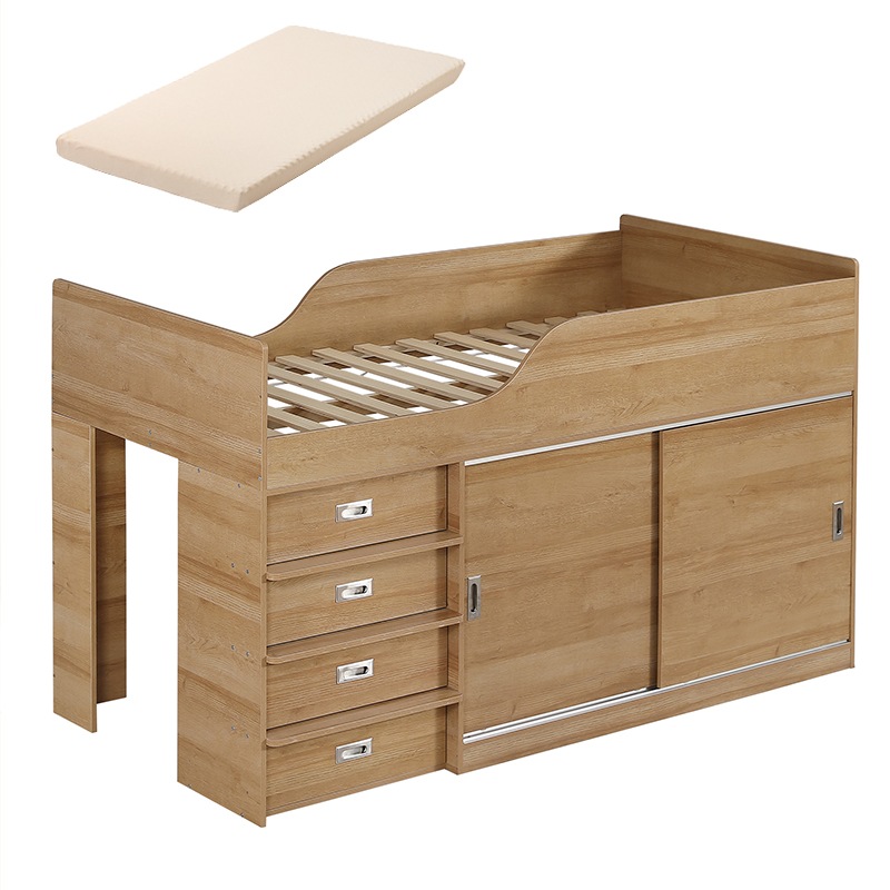 91【マット付き】システムベッド ロフトベッド S 木製 高さ115cm シングル ベッド ロータイプ ベッド コンパクト 収納 大人 一人暮らし 押入れ 引き出し収納 タンス付き 91【マット付き】システムベッド ロフトベッド S 木製 高さ115cm シングル ベッド ロータイプ ベッド コンパクト 収納 大人 一人暮らし 押入れ 引き出し収納 タンス付き