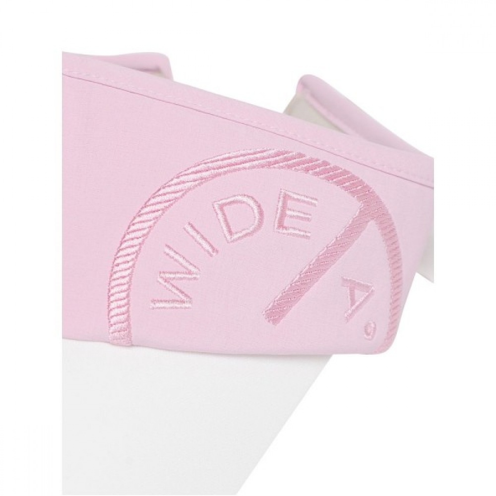 [ワイドアングル] レディース CO カラーリボンバイザー_WWP24C05P5