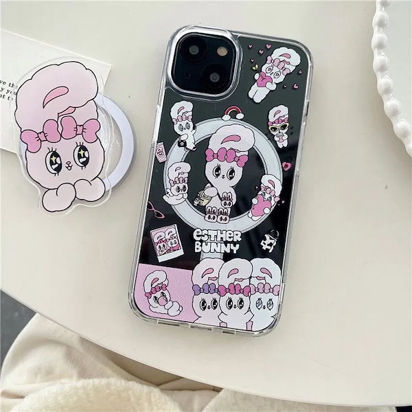 hac★韓国★大人気★Bunny case White 携帯ケース hac☆韓国☆大人気☆Bunny case White 携帯ケース (iPhone