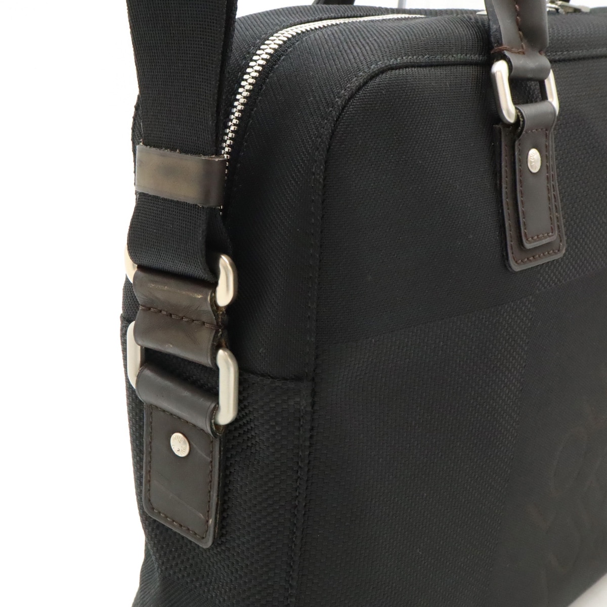 ダミエジェアン ヤック ビジネスバッグ ブリーフケース 書類カバン 2WAY ノワール ブラック ショルダー M9308 ダミエジェアン ヤック ビジネスバッグ ブリーフケース 書類カバン 2WAY ノワール ブラック ショルダー M9308