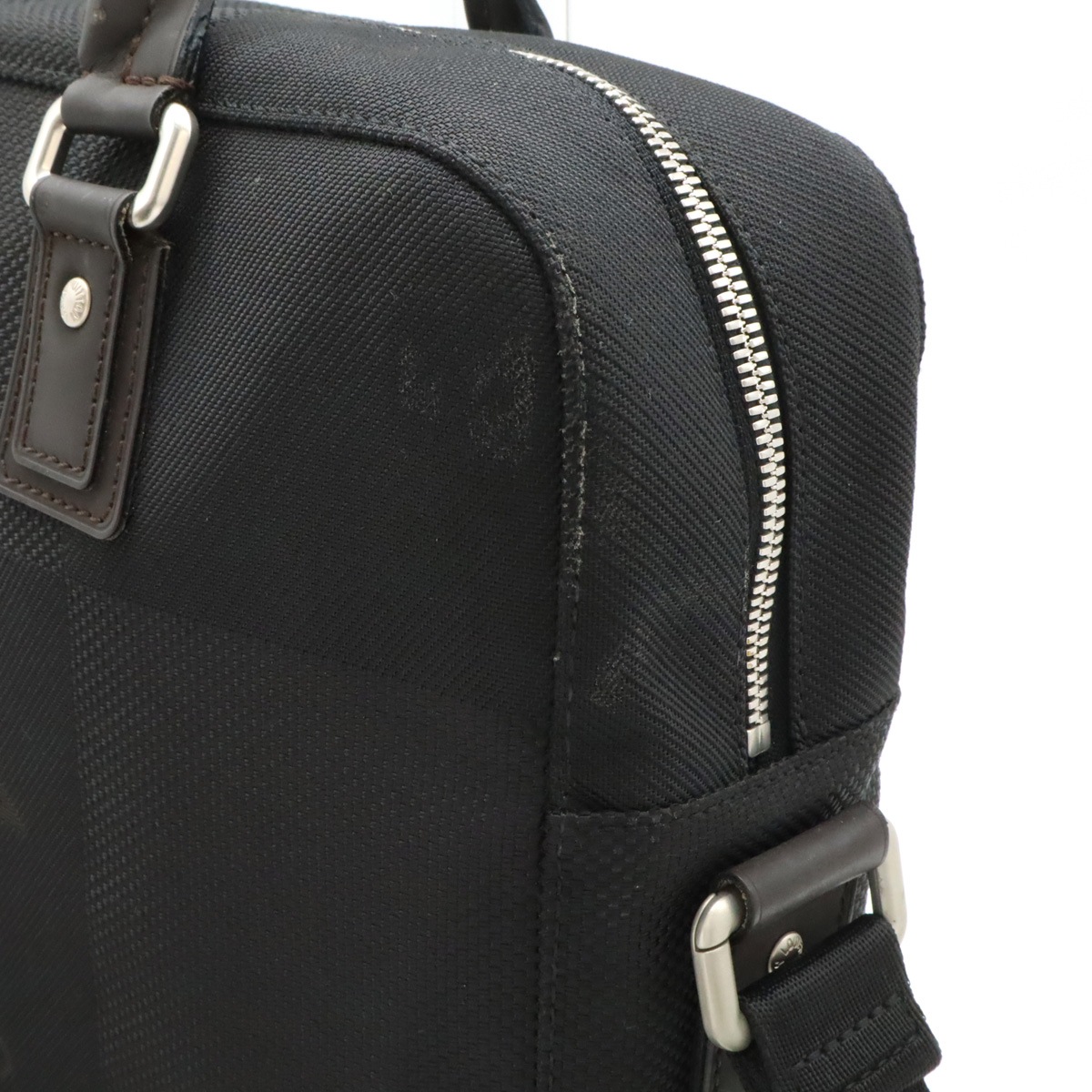 ダミエジェアン ヤック ビジネスバッグ ブリーフケース 書類カバン 2WAY ノワール ブラック ショルダー M9308 ダミエジェアン ヤック ビジネスバッグ ブリーフケース 書類カバン 2WAY ノワール ブラック ショルダー M9308