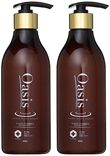 OASIS(オアシス) 天然シャンプー 400ml2本セット