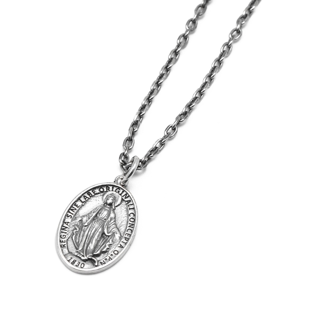 925 マリア メダイネックレス [cn055]