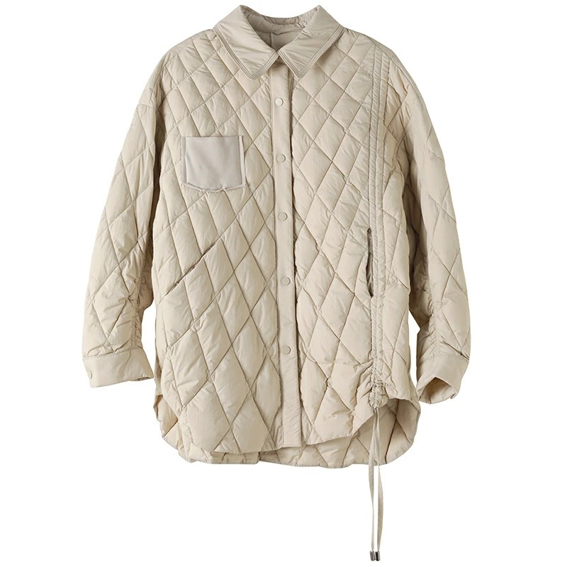 コートジャケットレディース秋冬日常着にぴったりなアウターアウターダウンジャケット中綿ダウン長袖羽織り大きいサイズ秋エアリーナイロンキルティングジャケット コートジャケットレディース秋冬日常着にぴったりなアウターアウターダウンジャケット中綿ダウン長袖羽織り大きいサイズ秋エアリーナイロンキルティングジャケット