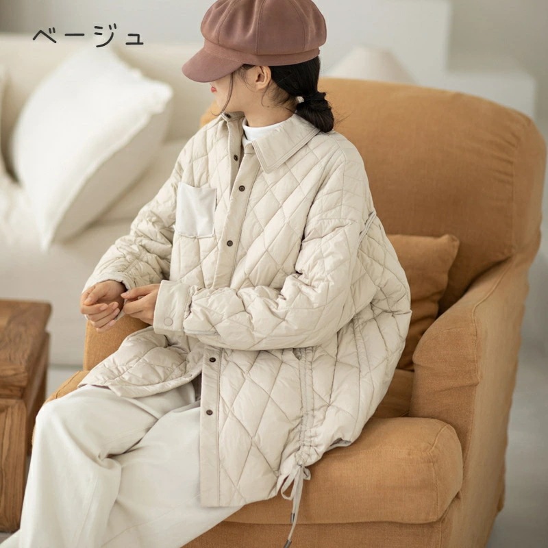 コートジャケットレディース秋冬日常着にぴったりなアウターアウターダウンジャケット中綿ダウン長袖羽織り大きいサイズ秋エアリーナイロンキルティングジャケット コートジャケットレディース秋冬日常着にぴったりなアウターアウターダウンジャケット中綿ダウン長袖羽織り大きいサイズ秋エアリーナイロンキルティングジャケット