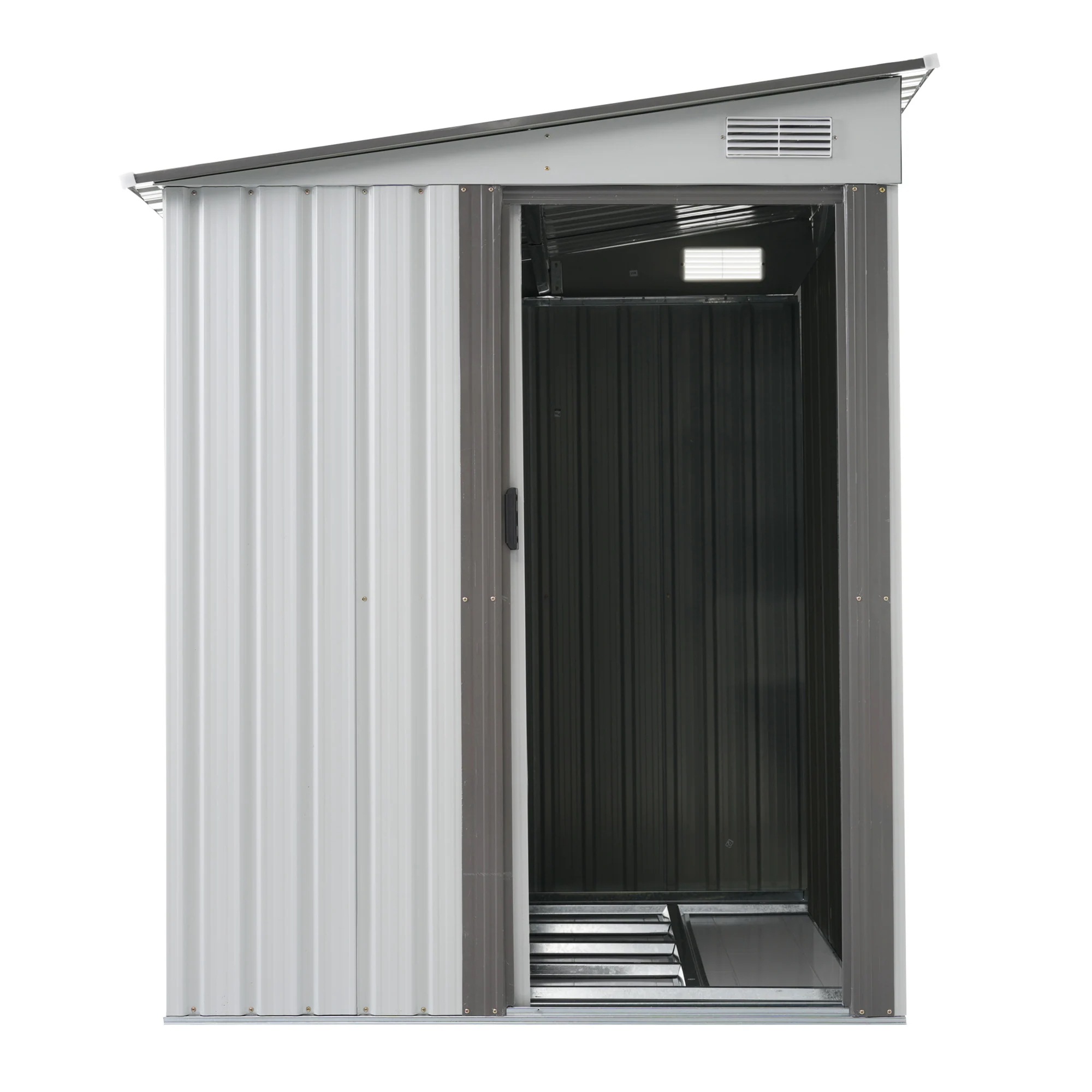 1861【可動棚付き】物置 屋外 スチール 倉庫 戸外収納庫 幅153*奥行き206*高181 可動棚付き 物置き おしゃれ 大型 収納庫 屋外物置 防さび ベランダ 防水 ドア 引戸 スチール物置 1861【可動棚付き】物置 屋外 スチール 倉庫 戸外収納庫 幅153*奥行き206*高181 可動棚付き 物置き おしゃれ 大型 収納庫 屋外物置 防さび ベランダ 防水 ドア 引戸 スチール物置