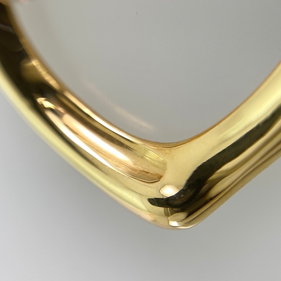 オープンハート ネックレス ju【中古】 オープンハート ネックレス ju【中古】