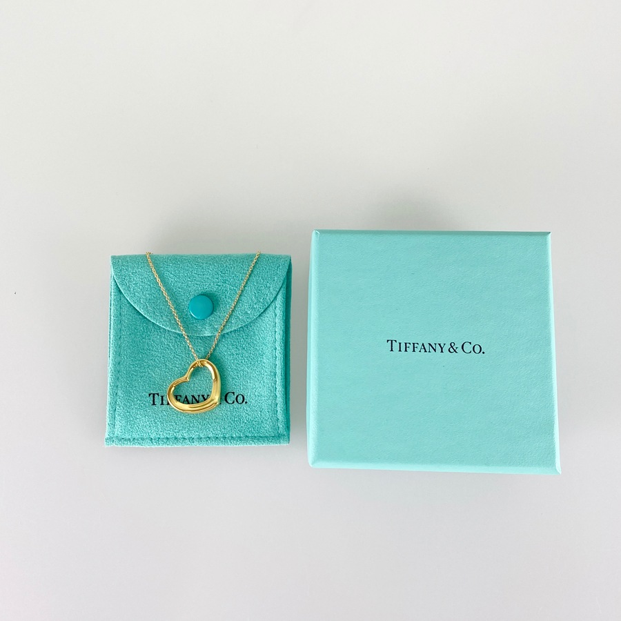 オープンハート ネックレス ju【中古】 オープンハート ネックレス ju【中古】