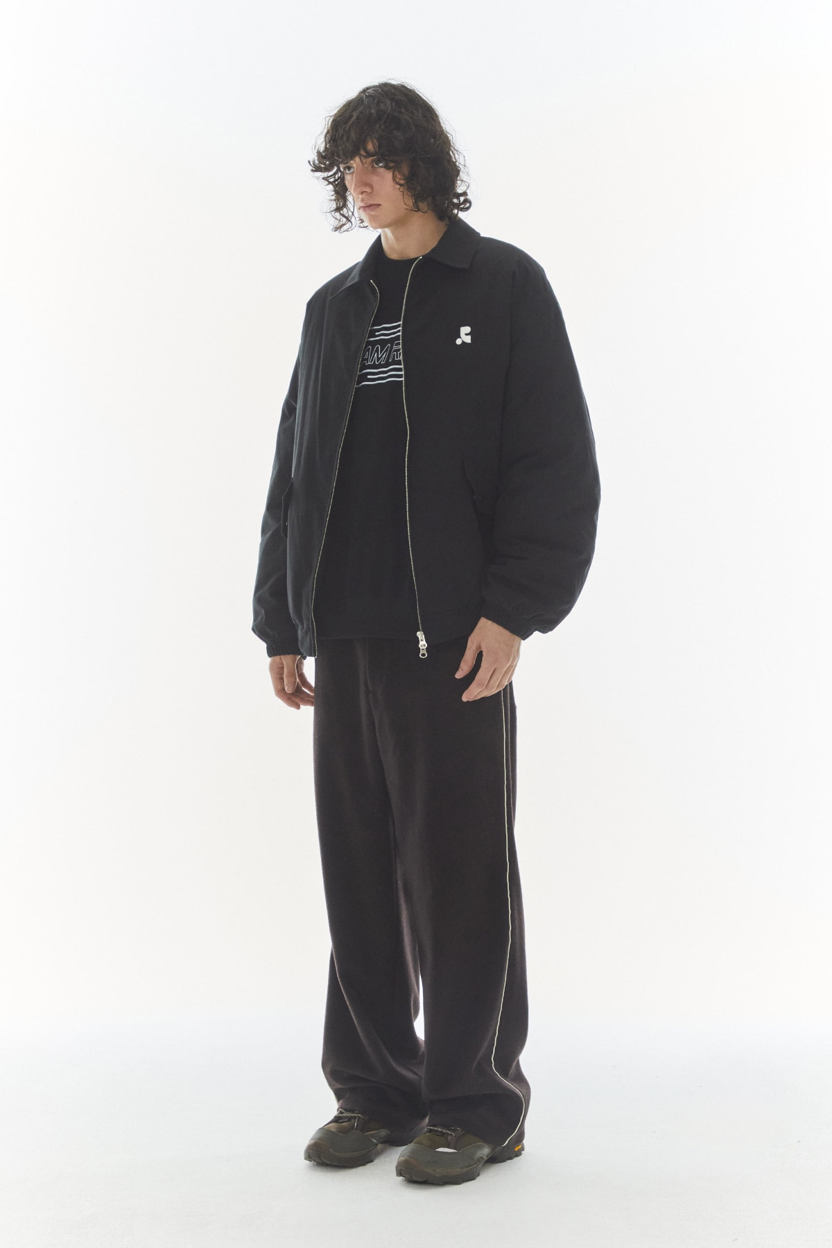 Rest&Recreation 黒 ボンバージャケット Rest&Recreation 黒 ボンバージャケット TAE ASHIDA Men's - 【ユニ