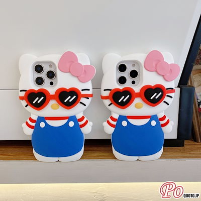 Qoo10] かわいい キティ iphoneケース キ : スマホケース・保護
