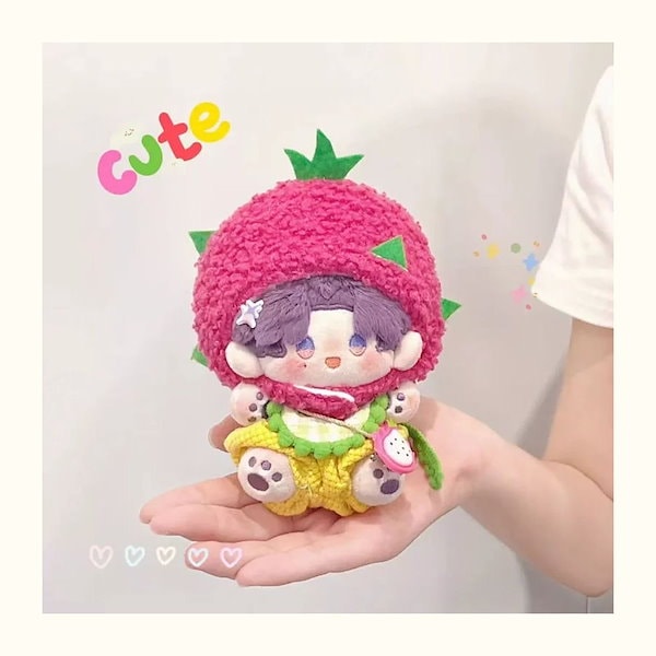 Qoo10] 10cm 15cm ぬいぐるみ 服 果物