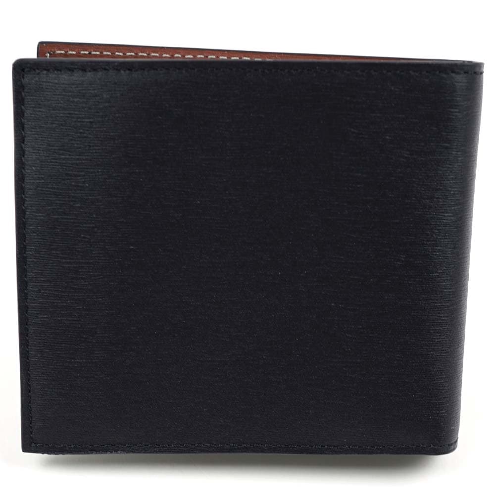 ポールスミス 財布 小銭入れ付 二つ折り財布 ブラック ミントグリーン PAUL SMITH M1A-4833-MSTRGS-79