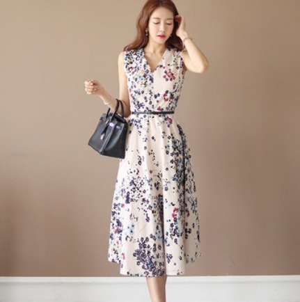 花柄ノースリーブロングワンピース ワンピース ロング丈 袖なし ノースリーブ Vネック フレア Aライン ベルト インナー 爽やか 大人スタイル かわいい 大人可愛い きれいめ シンプル 大人 上品 花柄ノースリーブロングワンピース ワンピース ロング丈 袖なし ノースリーブ Vネック フレア Aライン ベルト インナー 爽やか 大人スタイル かわいい 大人可愛い きれいめ シンプル 大人 上品