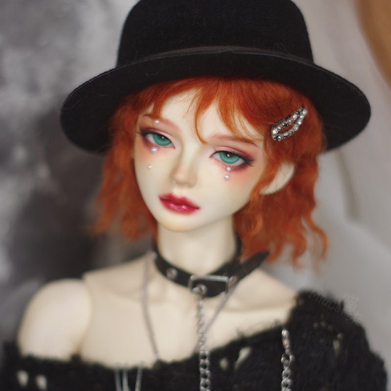 BJDドールウィッグ パーマ モヘア 小顔SD/MSD/幼SD/1/8サイズ球体関節人形用 BJDドールウィッグ パーマ モヘア 小顔SD/MSD/幼SD/1/8サイズ球体関節人形用