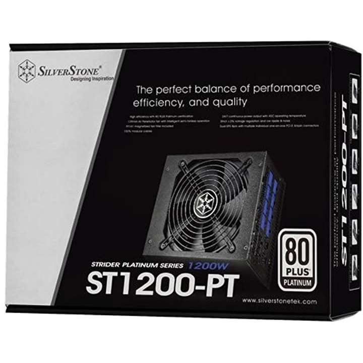 SST-ST1200-PT PC電源(1200W) : タブレット・パソコン : 在庫正規店