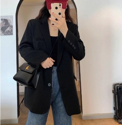 レディース ジャケット スーツ アウター 上着 テーラードジャケット ブレザー ミドル丈 長袖 襟付き スーツカラー ポケット ボタン 大人可愛い シンプル カジュアル おしゃれ かっこいい レトロ レディース ジャケット スーツ アウター 上着 テーラードジャケット ブレザー ミドル丈 長袖 襟付き スーツカラー ポケット ボタン 大人可愛い シンプル カジュアル おしゃれ かっこいい レトロ