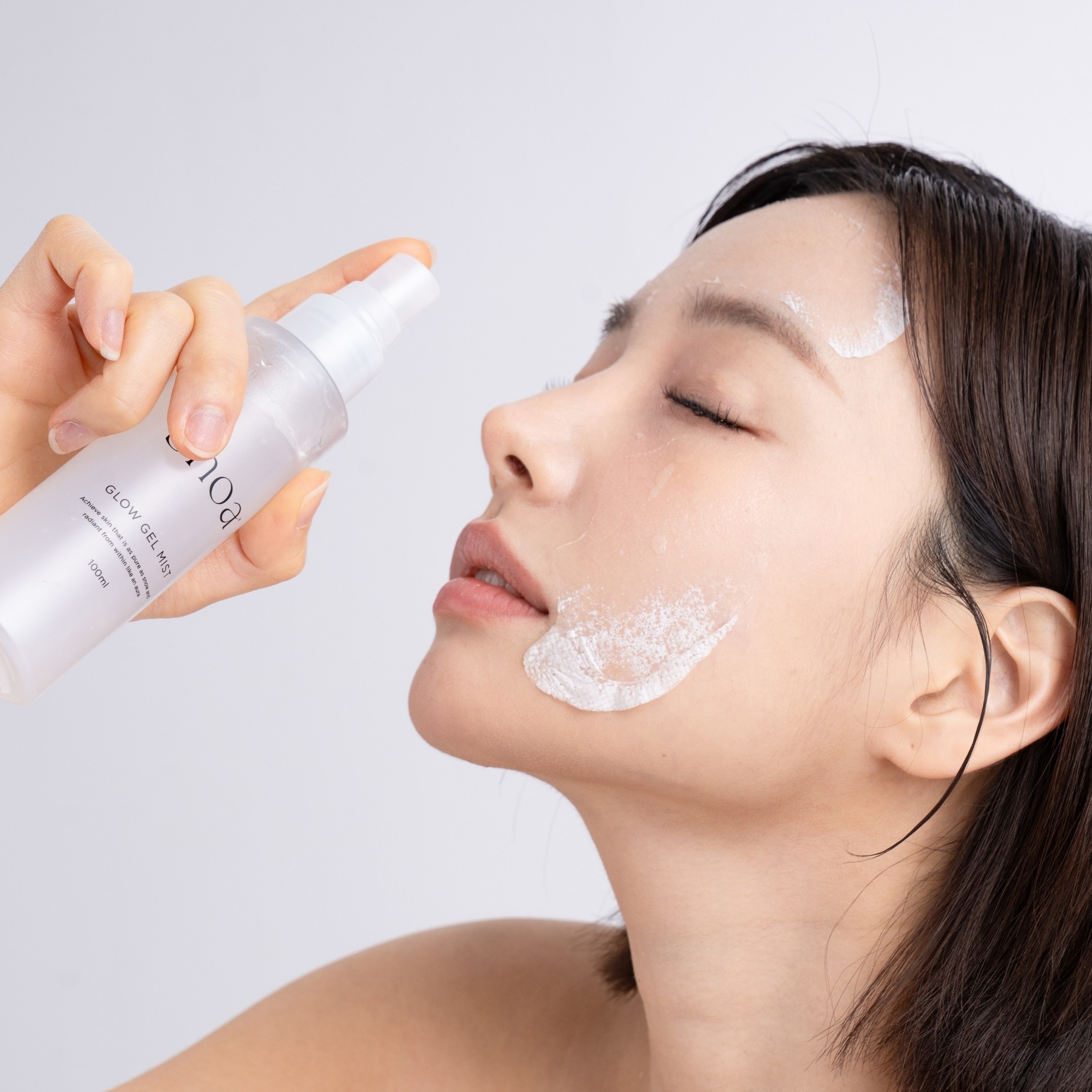 美容液 Snoa GLOW GEL MIST & CL MELT FILM MSK Qoo10] Snoa 【体感セット】スノア GLOWジェルミス