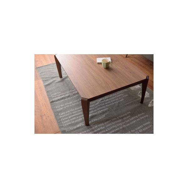 ウォルナットのこたつテーブル 家具調こたつ 長方形 10575cm 北欧 ナチュラル センターテーブル こたつ リビング リビングテーブル ウォルナットのこたつテーブル 家具調こたつ 長方形 10575cm 北欧 ナチュラル センターテーブル こたつ リビング リビングテーブル