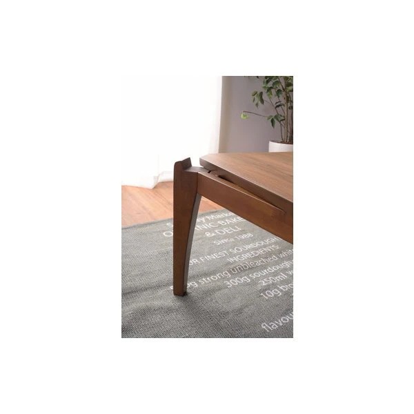 ウォルナットのこたつテーブル 家具調こたつ 長方形 10575cm 北欧 ナチュラル センターテーブル こたつ リビング リビングテーブル ウォルナットのこたつテーブル 家具調こたつ 長方形 10575cm 北欧 ナチュラル センターテーブル こたつ リビング リビングテーブル