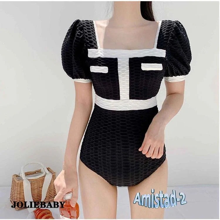 水着 ビキニ スイムウェア ワンピース セパレート 半袖 切り替えデザイン セット 上下セット 2点セット ツーピース かわいい 大人可愛い きれいめ