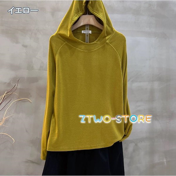 Qoo10] レー ス 長袖 tシャツ フード付き ロ