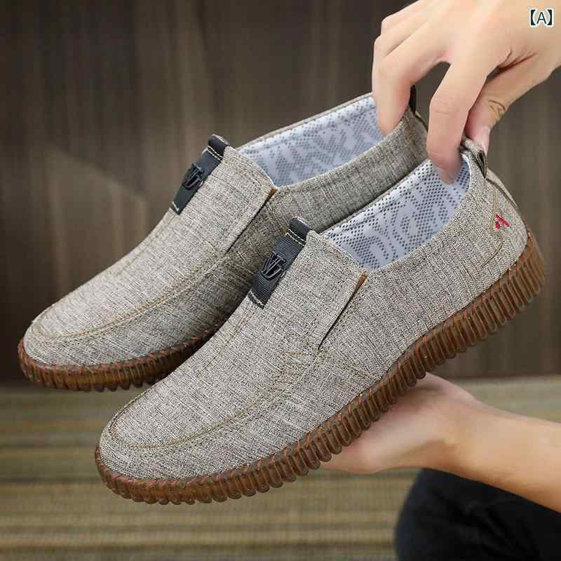 スリッパ シューズ カジュアル オールド 布 靴 メンズ シングル シューズ ソフト ソール ダッド 腱 底 滑り止め 通気性 カジュアル メンズシューズ 大きいサイズ 47 スリッパ シューズ カジュアル オールド 布 靴 メンズ シングル シューズ ソフト ソール ダッド 腱 底 滑り止め 通気性 カジュアル メンズシューズ 大きいサイズ 47