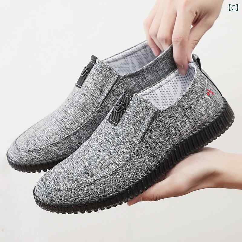 スリッパ シューズ カジュアル オールド 布 靴 メンズ シングル シューズ ソフト ソール ダッド 腱 底 滑り止め 通気性 カジュアル メンズシューズ 大きいサイズ 47 スリッパ シューズ カジュアル オールド 布 靴 メンズ シングル シューズ ソフト ソール ダッド 腱 底 滑り止め 通気性 カジュアル メンズシューズ 大きいサイズ 47