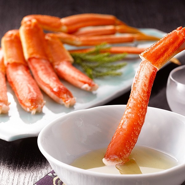 〔身入り抜群のA級品 〕カナダ産ボイルズワイガニ姿・約500g×2尾 冷凍ズワイ蟹〔代引不可〕 身入り抜群のA級品 〕カナダ産ボイルズワイガニ姿・約500g×