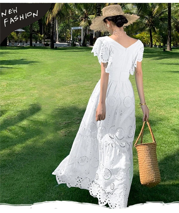 リゾートワンピース レディース サマードレス ワンピース Aライン ハワイ 沖縄 旅行用 大人 20代 30代 40代 可愛い お洒落 無地 ふんわり フェミニン 薄手 ホワイト 白 リゾートワンピース レディース サマードレス ワンピース Aライン ハワイ 沖縄 旅行用 大人 20代 30代 40代 可愛い お洒落 無地 ふんわり フェミニン 薄手 ホワイト 白