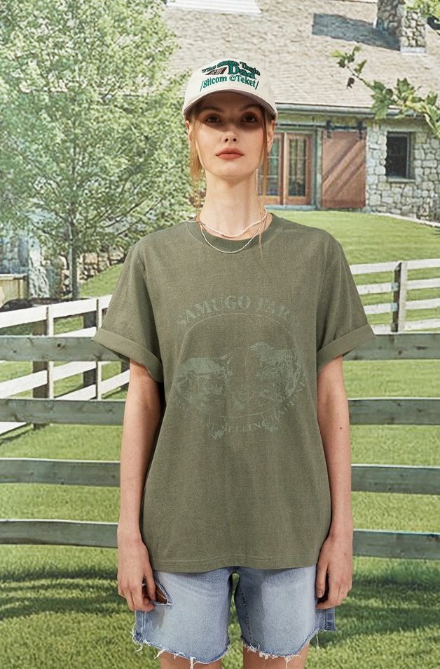 [23.65] PIGMENT FARM T-SHIRT