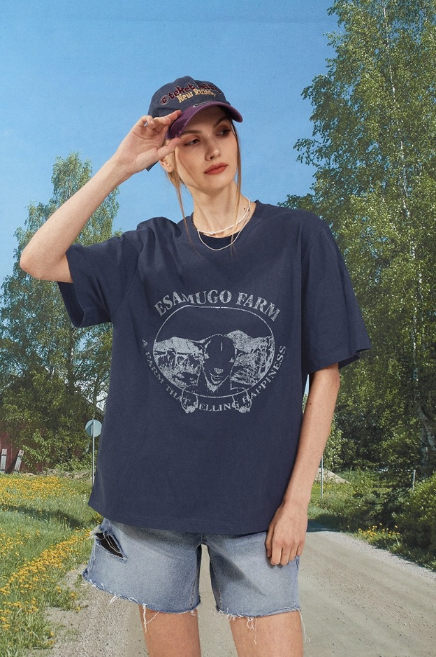 [23.65] PIGMENT FARM T-SHIRT