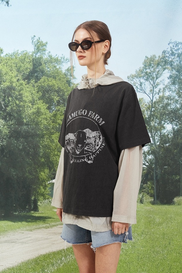 [23.65] PIGMENT FARM T-SHIRT