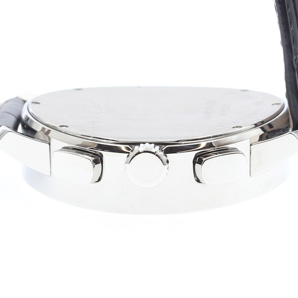 ブルガリ BVLGARI BB42SLCH ブルガリブルガリ デイト クロノグラフ 自動巻き メンズ 良品 箱・保証書付き_903206【中古】