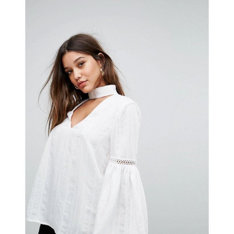 フォーエバーニュー レディース トップス ブラウス・シャツ【Forever New Balloon Sleeve Blouse】White フォーエバーニュー レディース トップス ブラウス・シャツ【Forever New Balloon Sleeve Blouse】White