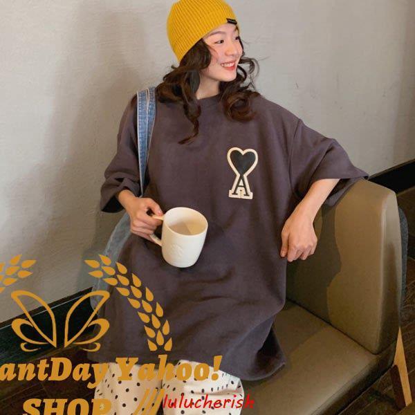 Tシャツ レディース トップス 半袖 チュニック プールオーバー クルーネック カジュアル シンプル かわいい Tシャツ レディース トップス 半袖 チュニック プールオーバー クルーネック カジュアル シンプル かわいい