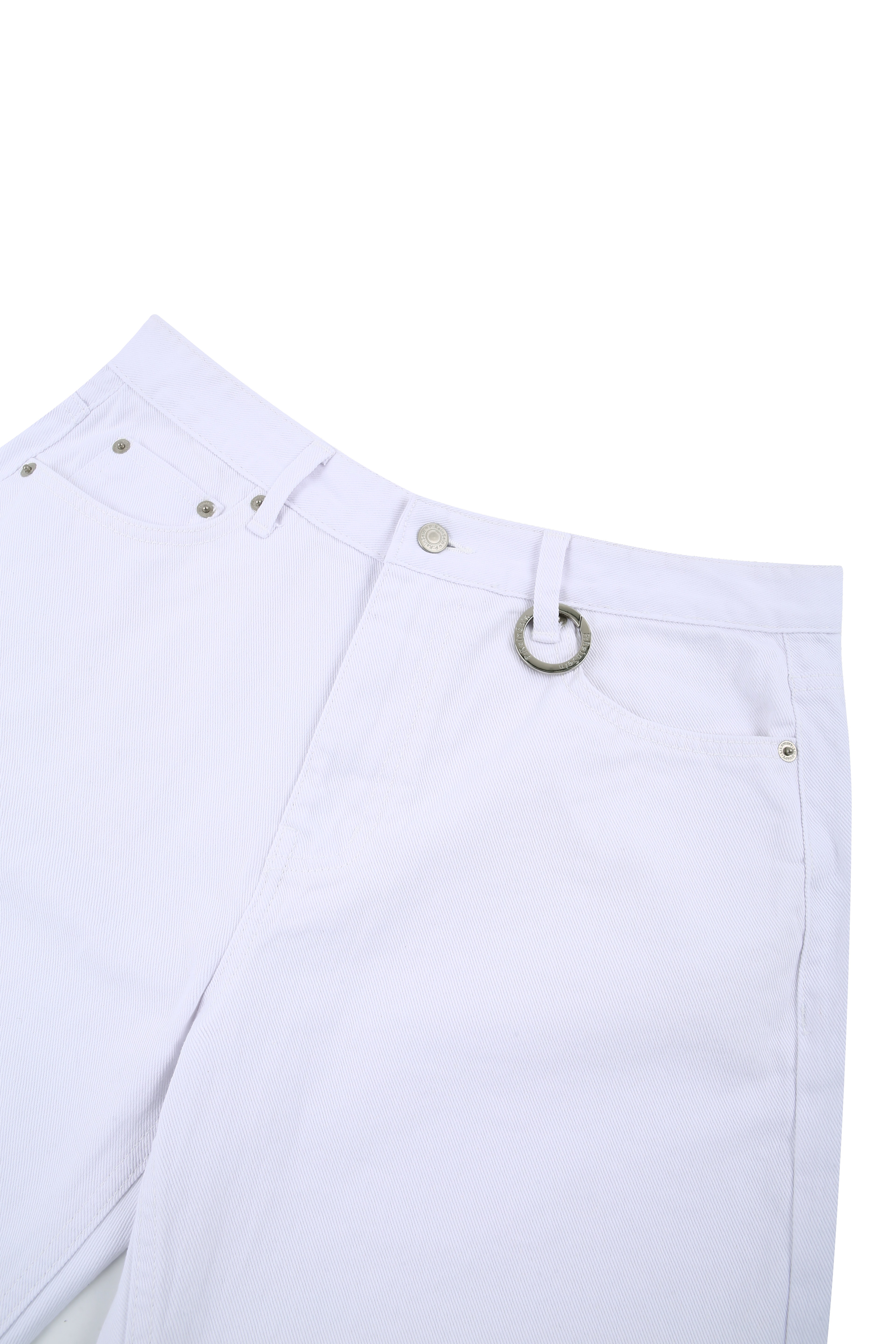 데미지 와이드 화이트 팬츠 babe38.net