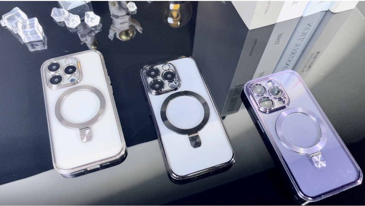 iPhone16 Pro用クリアケース ロック・MagSafe対応 9H強化ガラス